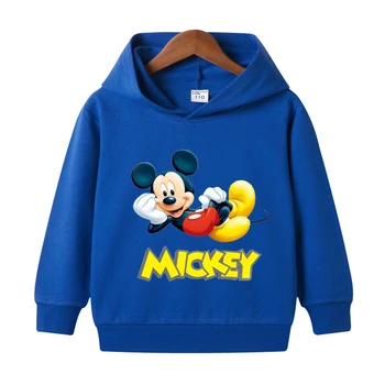 Dječja majica Disney Odjeća za male dječake i djevojčice Minnie Mickey Mouse Pulover dugih rukava Džemper za bebe Jesenski majica
