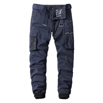 Kvalitetne Pamučne hlače-teretni Muške Hlače 2021 Nove marke Sportske hlače Pantalon Homme Hlače u stilu Милитари Muške hlače za trčanje