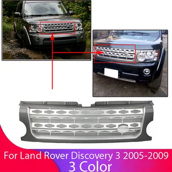 Za Land Rover L319 Discovery 3 LR3 2005 2006 2007 2008 2009 Auto Oprema Rešetka prednjeg branika Centralna Ploča za polaganje Gornja rešetka