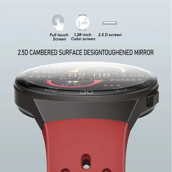 LIGE 1,28-inčni ekran u Boji Osjetljiv na dodir Sportske Pametnih satova Za muškarce i žene Fitness-tracker Vodootporni Pametni sat za Huawei Xiaomi i Apple