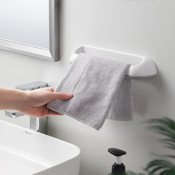 Držač ručnika za kupaonicu bez perforacije Kreativni zid Ručnici Na petama Papuče Stalak Za kuhinje Stalak za držanje Pribora za kupaonice