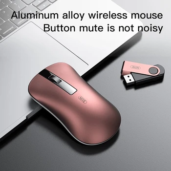 Bežični Bluetooth Miš 4-Dugme Punjiva Miš Bežična Računalna Tiha Miš Mause 2.4 G Ergonomski Gaming Miš Za Prijenosna RAČUNALA