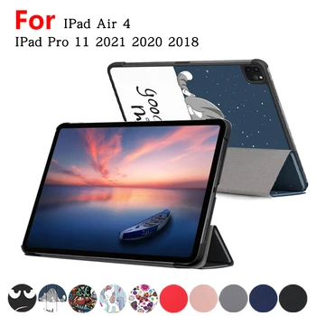 Za iPad Pro 11 Torbica 2020,ultra-tanki Smart cover za Ipad Pro11 2018 2021 Torbica za iPad Air 4 10,9