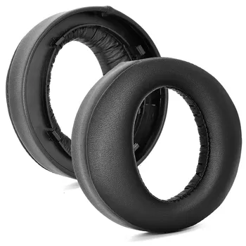 1 Par Mekih Zamjenjive Ušće jastučići za uši Zamjena Uho Poklopca Za bežične Slušalice PULSE 3D Modni Poklopac Slušalice Crne Boje