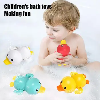 2020 Kupaonica Tuš Kada Dijete Je Odlično Plivanje Djeca Igraju U Vodu Slatka Mala Žuta Patka Kupanje U Kadi Igračke Za Bebe