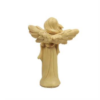 TS0239 PRZY Božica krila Silikonska Svijeća Kalup 3D Djevojka-Anđeo s krilima Oblika, Glina Smole Oblika