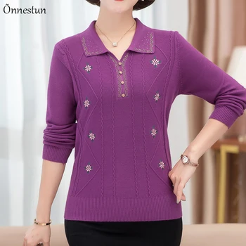 Ženski džemper Novi jesenski Korejski Trendi ženski pulover dugih rukava Top Femme Ženska odjeća Mekane veste za žene