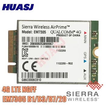 Huasj ugrađen novi modul Sierra Wireless EM7305 predstavlja modem M. 2 4G LTE B1 B3, B7 B20 Broj artikla 1102269 4G FDD NGFF