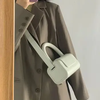 Torba TOTO 2021 Nova Moda PVC Kanta Čvrste bolt TEŠKE Torbe na rame Torba za čišćenje i torbe preko ramena Korejski ženska torba za djevojčice
