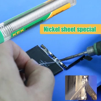 KEK 1,0 mm X 3 M Lemljenje žica za Posebne namjene za Zavarivanje Metalnih Ploča baterija Popravak Baterije mobilnog Telefona Alat za lemljenje Žica