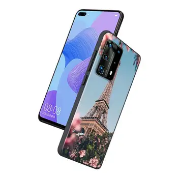Silikonska torbica Pariz-Eiffelov toranj Francuska za Huawei P20 P30 P40 Lite E Pro P Smart Z Plus 2019 2020 P10 Lite Torbica za telefon
