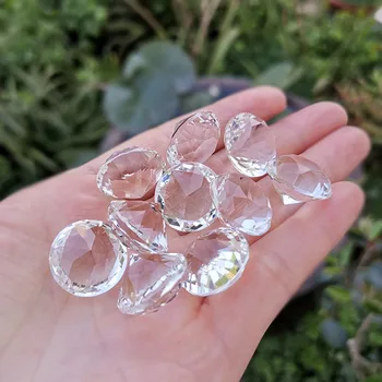 Transparentno Mini-Kristal paperweight s dijamantima Staklene Perle Zanat Suvenir na Valentinovo Osnovna Vjenčanje college Dekor Ukras Figurica