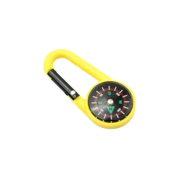 Mini kompas Set za opstanak s брелком za ključeve za vanjsku Kampiranje, Planinarenje, šetnje, Lov, ruksak, ukrasa, карабина, kompas