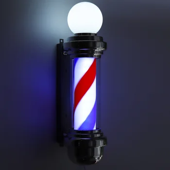 68 CM Frizerski Stup LED Svjetiljka Giratorio Svjetlo Znakovi frizerski Salon Vodootporan Zidne Lampe Frizerski Salon za Uljepšavanje Rotirajuće Svjetlo