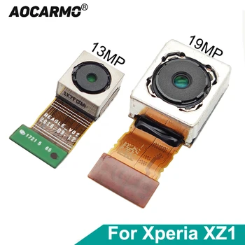 Aocarmo Za Sony Xperia XZ1 G8341 G8342 SOV36 Prednji Stražnji Stražnja Kamera Modul Fleksibilan Kabel 13MP 19MP