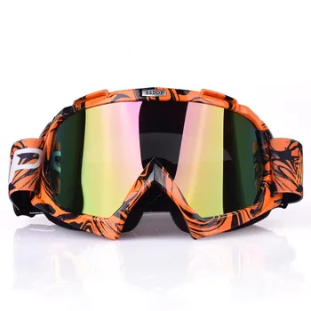 Zeleno / Narančasto Naočale za motokros cross-country Skijanje Snowboard ATV Maska Oculos Gafas Moto Kaciga 1003 MX Naočale Naočale
