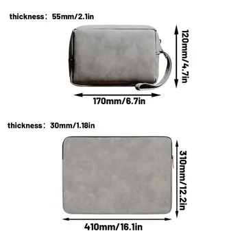 Prijenosna Torba za notebook 13 15 15,5 inča Torbe za laptop munje Torbica za nošenje MacBook Air Pro šok-dokaz torbica za muškarce i žene