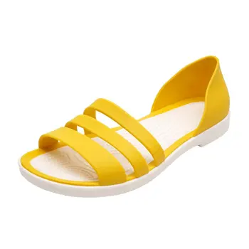 Ljetne ženske sandale Korejski obuća Modni plaža papuče Ženska Casual cipele Udobne sandale na ravne cipele za žene Obuća velikih dimenzija