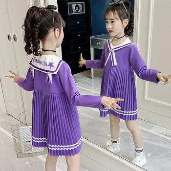 Nove haljine za djevojčice s vezom Zeca dugih rukava Za djevojčice Jesenje haljine Dječje odjeće Dnevne haljine za djecu od 2 do 12 godina