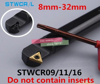 1PC S08K-STWCR09 S10K-STWCR11 S12M-STWCR11 S16Q-STWCR11 S20R-STWCR16 S25S-STUCR16 S32T-STUCR16 STWCL11 8 mm-32 mm CNC tokarilice
