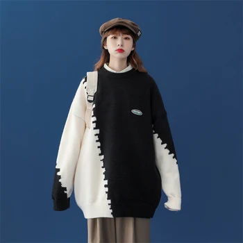 2021 Jesen Zima Pletene majice Džemper Ženske Svakodnevne pulover velike veličine Veste Besplatan Topli джемпера ženstvenost adolescencija dres