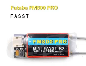 FM800 PRO RC Prijemnik 8-kanalni Mini-FASST RX SBUS CPPM Izlazak 3,6-8,4 U KINGKONG FPV QAV FUTABA 2,4 G Kompatibilne Dio prijemnika
