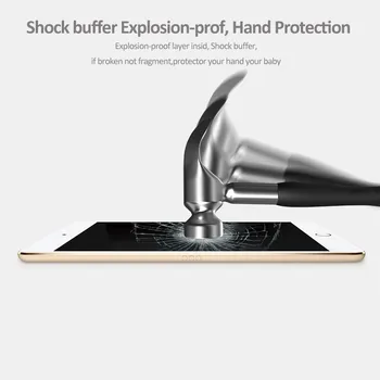 Visokokvalitetna 9-satni Kaljeni Staklena Zaštitna folija debljine 0,18 mm zaštitne folije Face ID 12,9 cm iPad Pro 2018