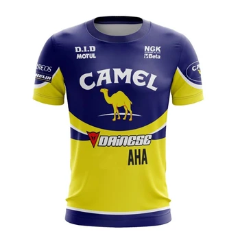 Nova majica Moto-GP CAMEL Camel Bicikl za off-road vožnju Быстросохнущая majica s kratkim rukavima Muška t-shirt Godišnji top