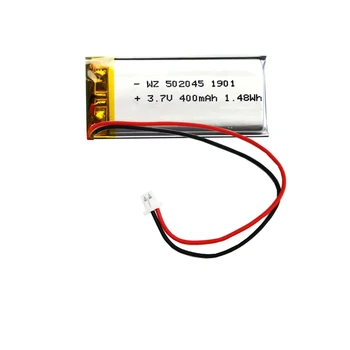 502045 polimer litij baterija 450 mah 3,7 U akumulator biljka izravne prodaje Igračaka аудиогарнитура sa zaštitnom pločom