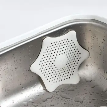 Youpin Novi silikon filter Kupatilo kuhinja Silikon filter za kosu mrežica za umivaonik, Sprječava začepljenje kanalizacije