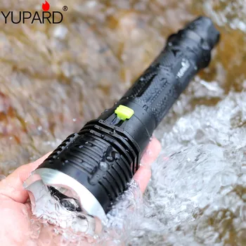 YUPARD Ronilački ronilac Podvodni vodootporan XM-L2 LED Svjetiljka Baklja Lampa Ligh T6 jedan način 18650/26650 punjiva baterija