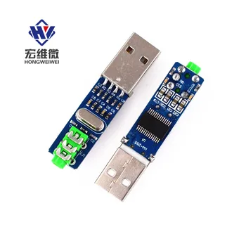 PCM2704 16 Bita Mini-USB Dekoder DAC USB Zvučna Kartica Modula Analogni Spisak Frekvencija Uzorkovanja 16 Bit / 32 do 48 khz za Arduino Malina Pi